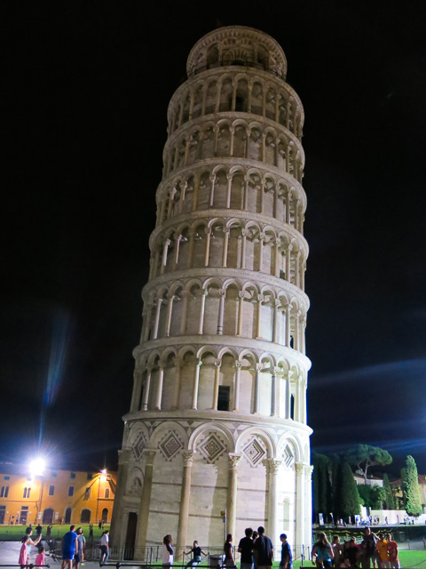 Det lutande tornet i Pisa