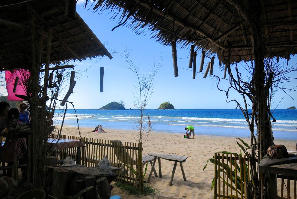 Nacpan Beach, El Nido, Palawan, Filippinerna