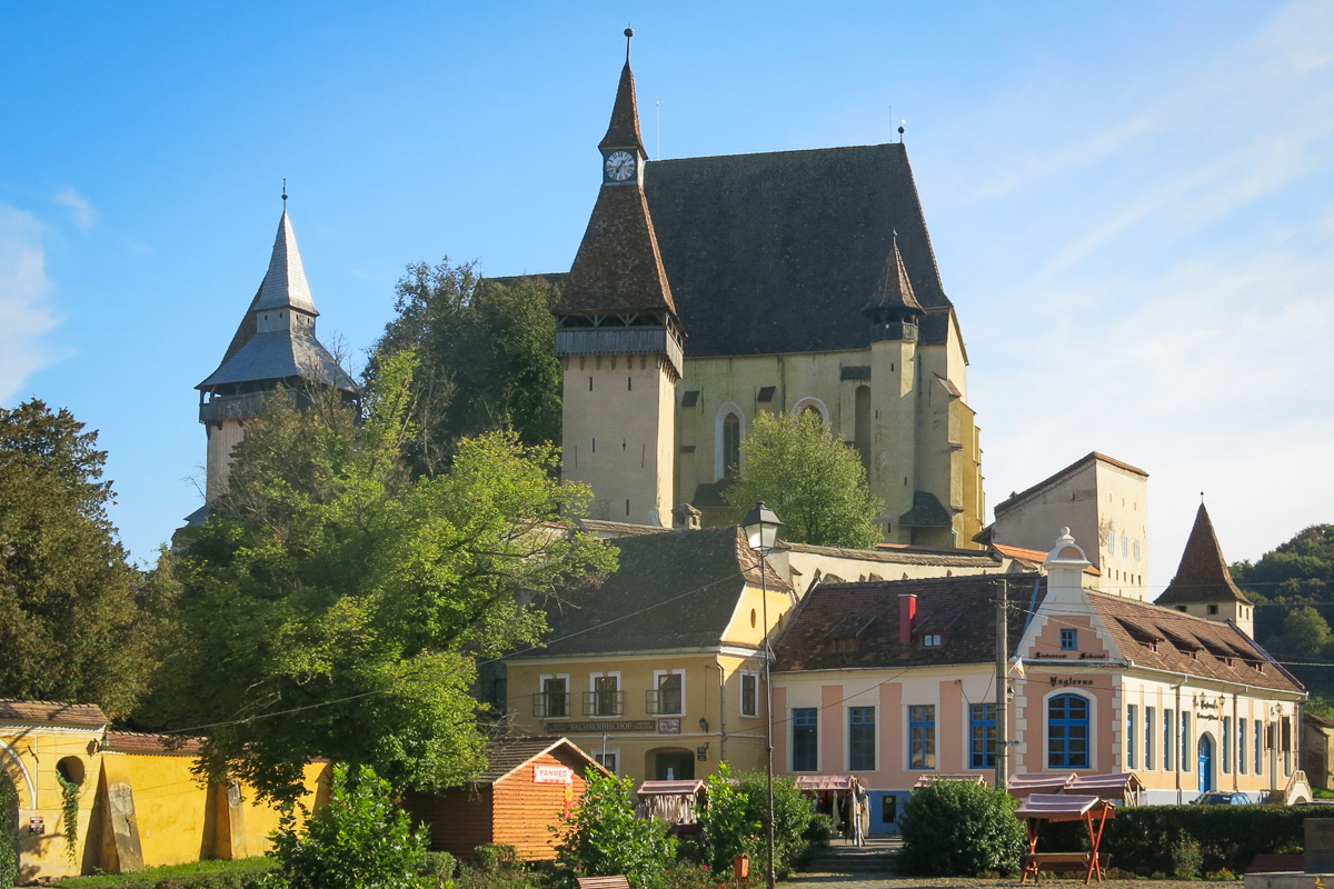 Biertan befäst kyrka Fortified Church Transsylvanien