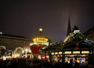 hamburg-tyskland-julmarknad